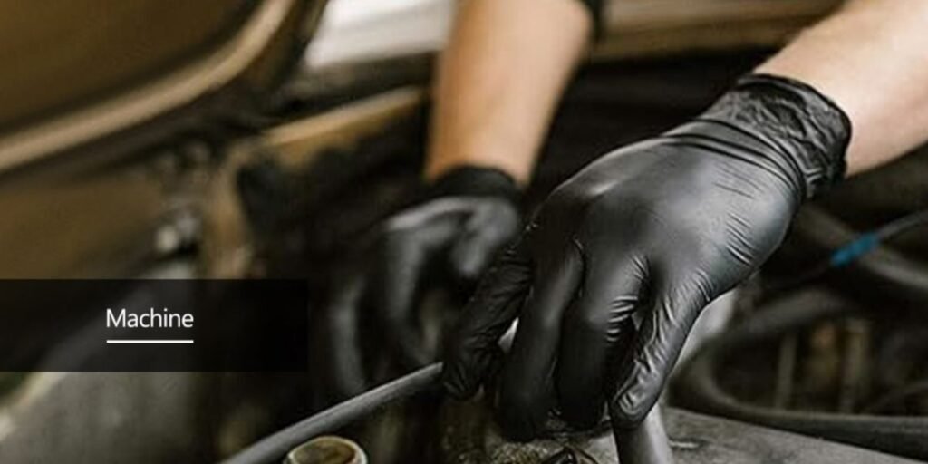 Puncture-resistant nitrile glove