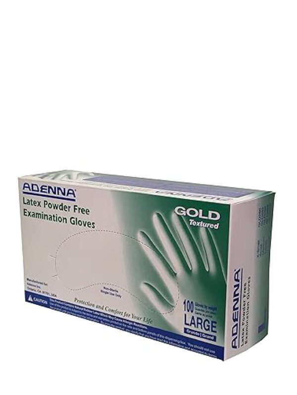 Adenna GLD265 Gold Latex Gloves